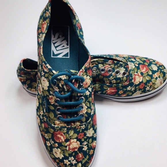 Vans Shoes - Vans Authentic Lo Floral Hydro Sneakers Size 5.5